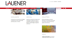 Desktop Screenshot of lauener.ch